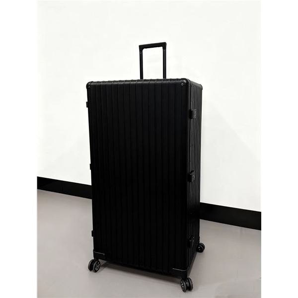 黑金刚大尺寸拉杆铝镁合金仪器设备航空箱